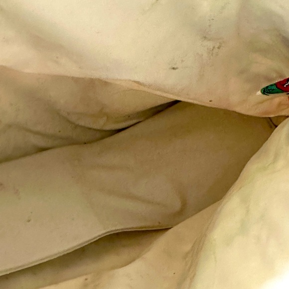 Vtg Bob & Alice Woven Macrame Multicolored Chevron Print Medium Shoulder Bag guc - Picture 4 of 8